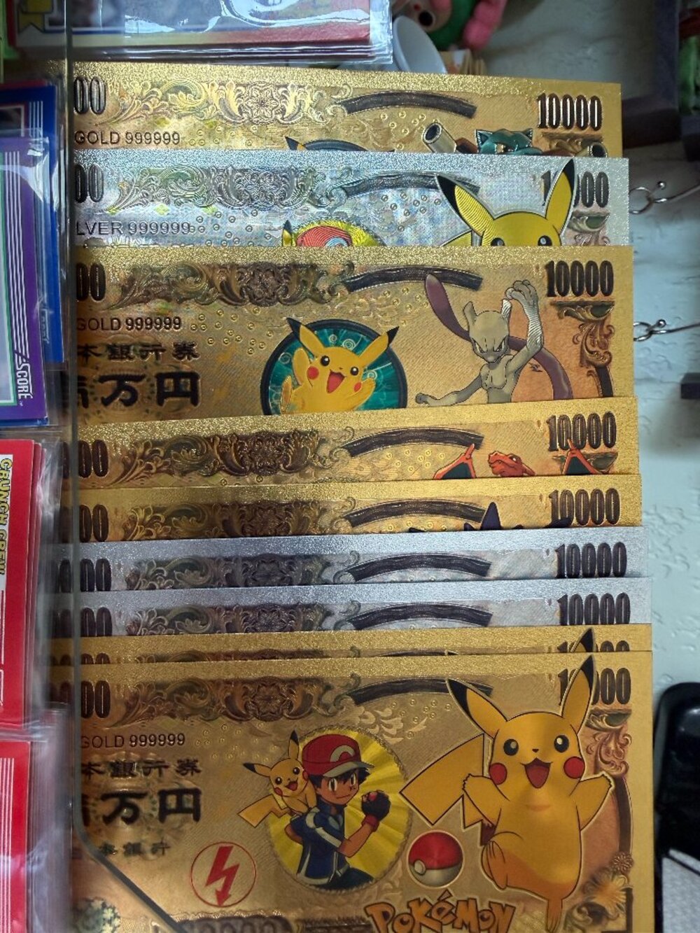 Pokemon PURE GOLD & SILVER Collectibles